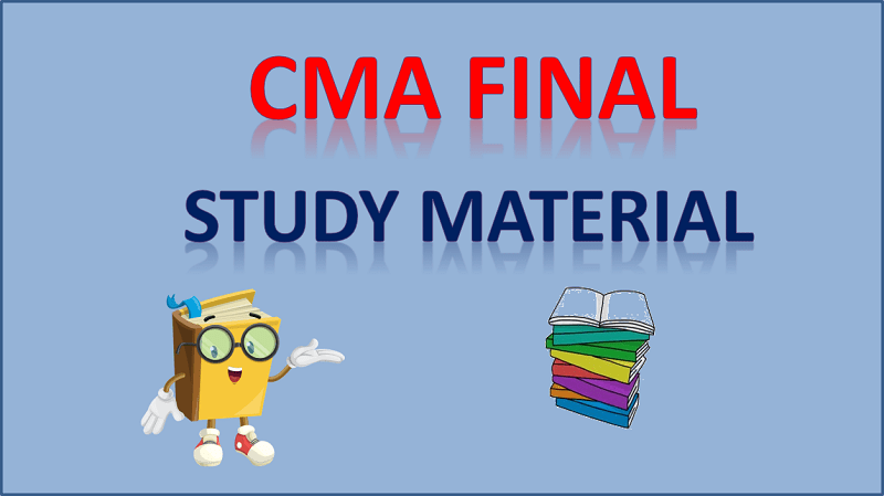 cma final study material
